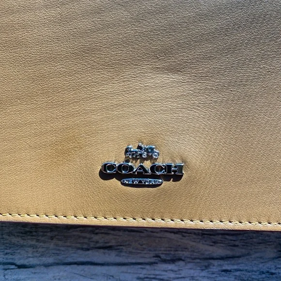 Coach Brown Leather Saddle Bag - Picture 2 of 7